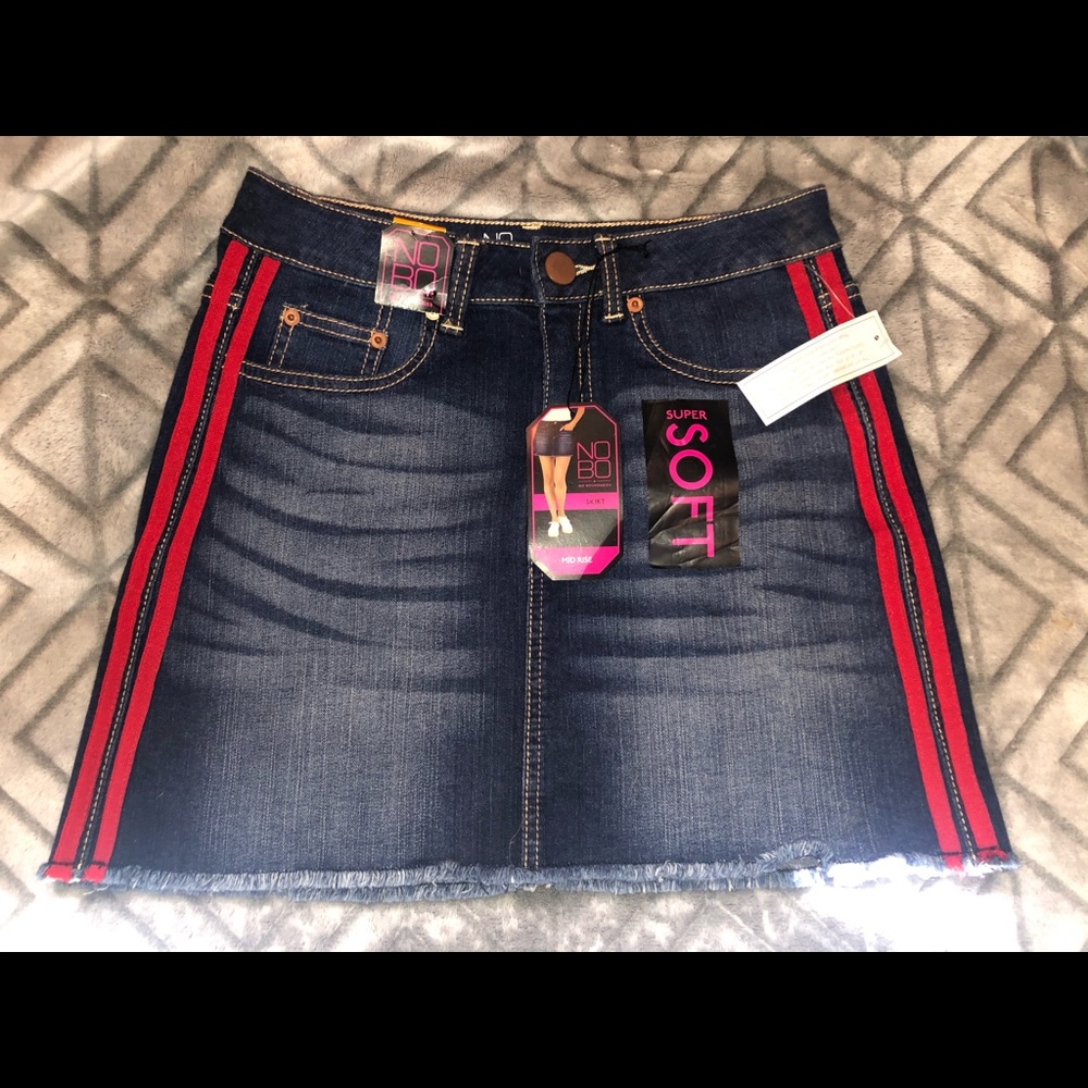 Denim Mini Skirt